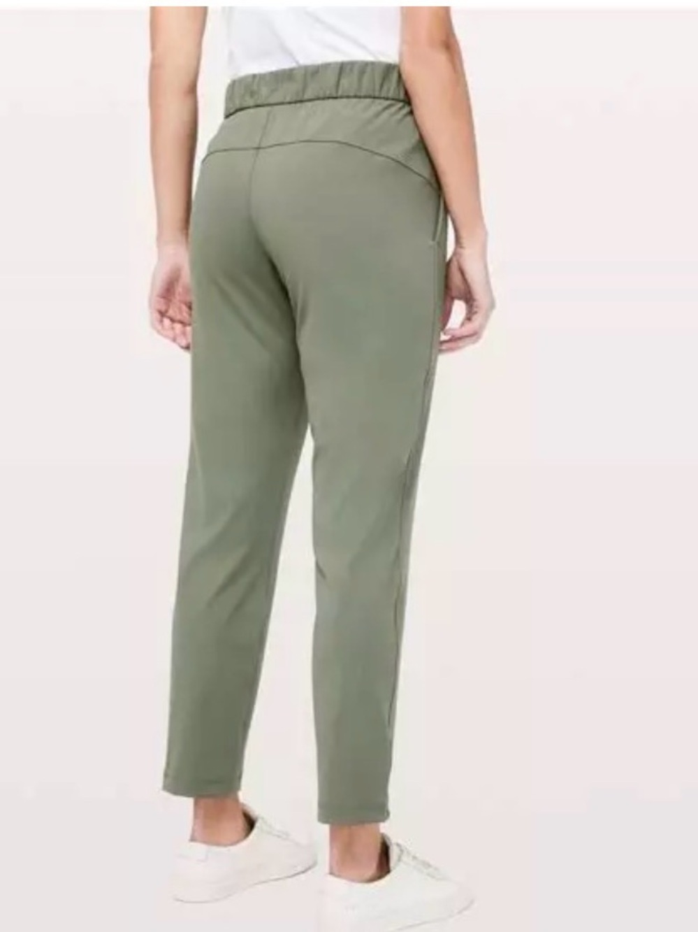Lululemon On the Fly 7/8 Pant - Grey Sage | size 6